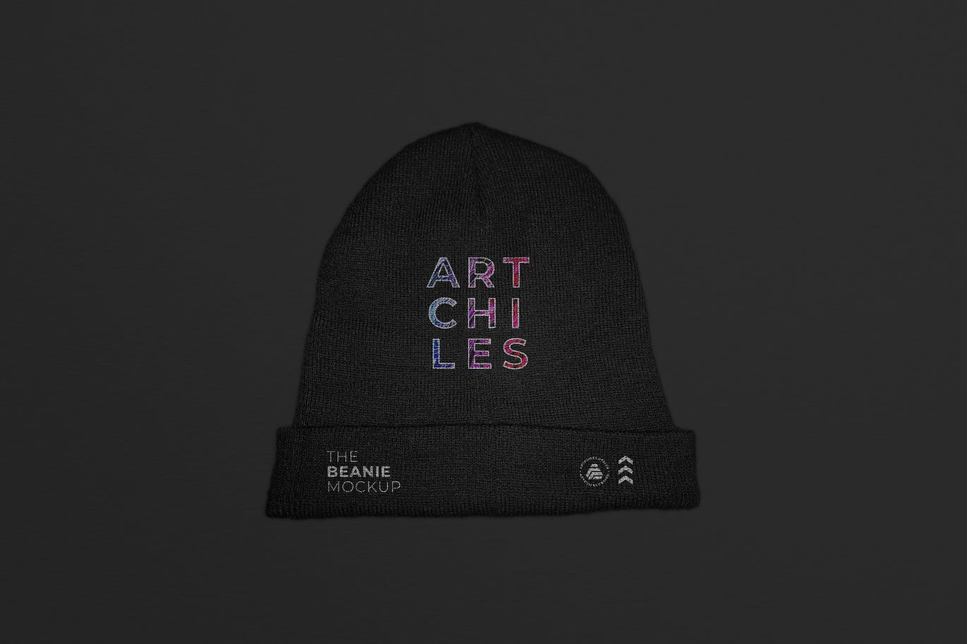 无檐小便帽品牌Logo设计样机 Beanie Mockup 样机素材 sucaiwan.com