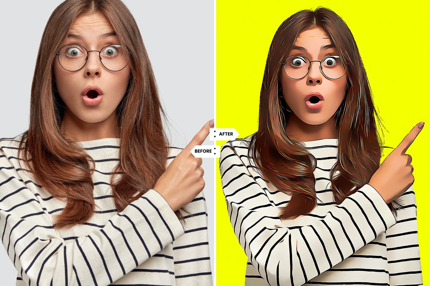 写实油画效果照片处理PS动作 Realistic Oil Painting Effect Photoshop Action 插件预设 sucaiwan.com