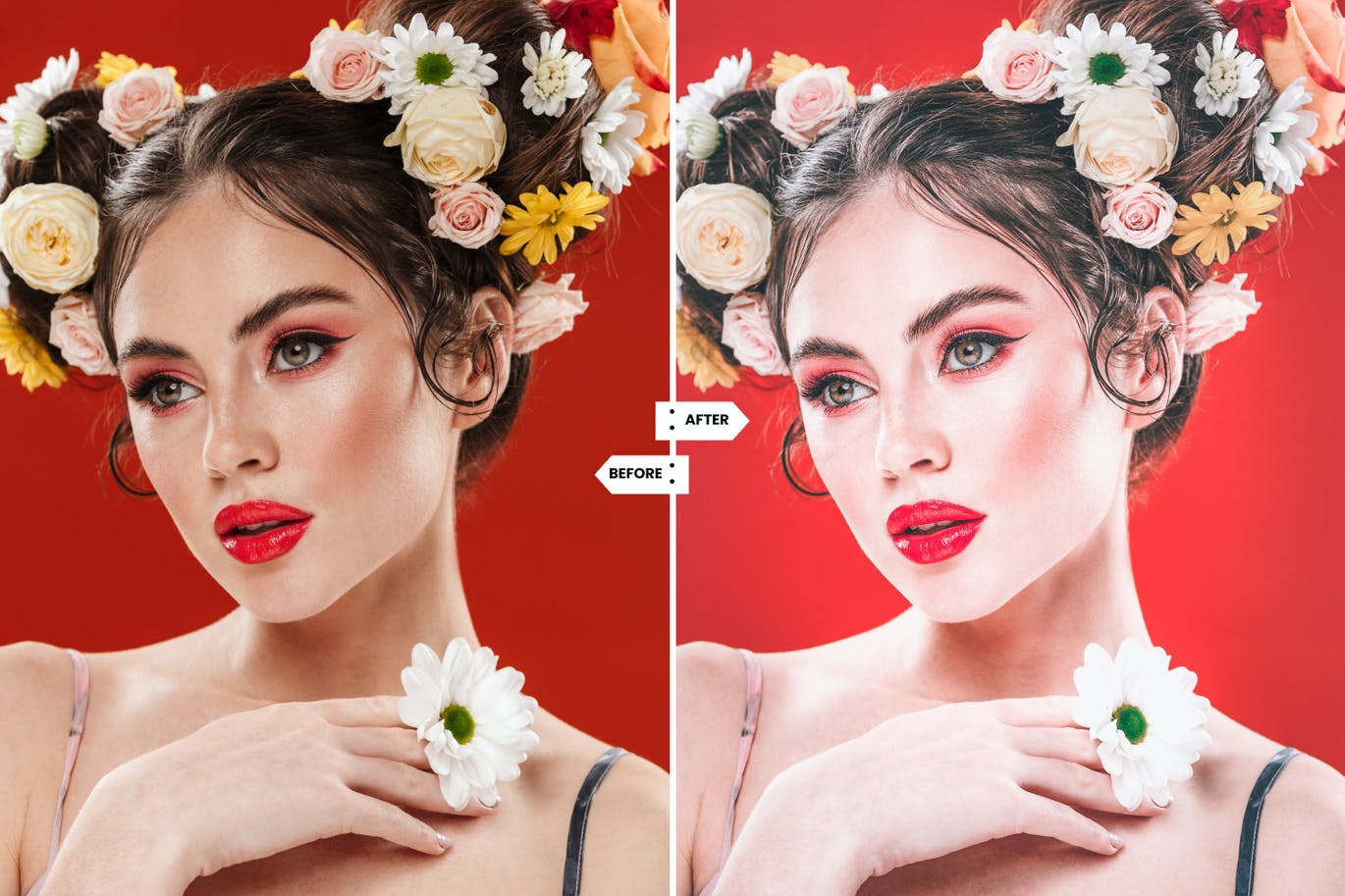 现代肖像人物照片调色PS动作 Modern Portrait Action 插件预设 sucaiwan.com