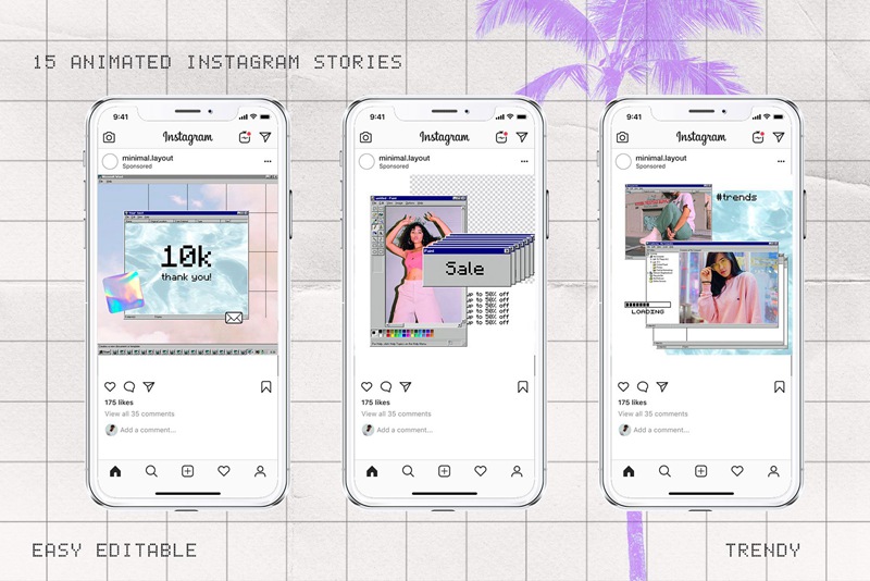 新潮复古未来感Win95元素全息渐变毛刺纹理贴纸像素化可编辑PSD模板 Old Computer Insta template Ps Canva 图片素材 第4张-素材湾丨精选海外优质设计素材资源 新潮复古未来感Win95元素全息渐变毛刺纹理贴纸像素化可编辑PSD模板 Old Computer Insta template Ps Canva 图片素材 sucaiwan.com