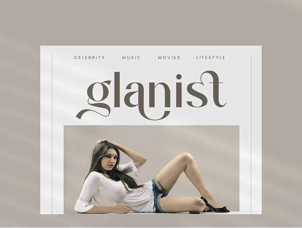 电影/品牌无衬线字体 设计素材 sucaiwan.com