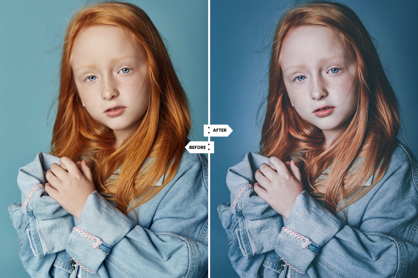 现代肖像人物照片调色PS动作 Modern Portrait Action 插件预设 sucaiwan.com