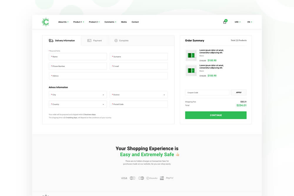汽车服务电商销售网站UX/UI 套件 APP UI sucaiwan.com