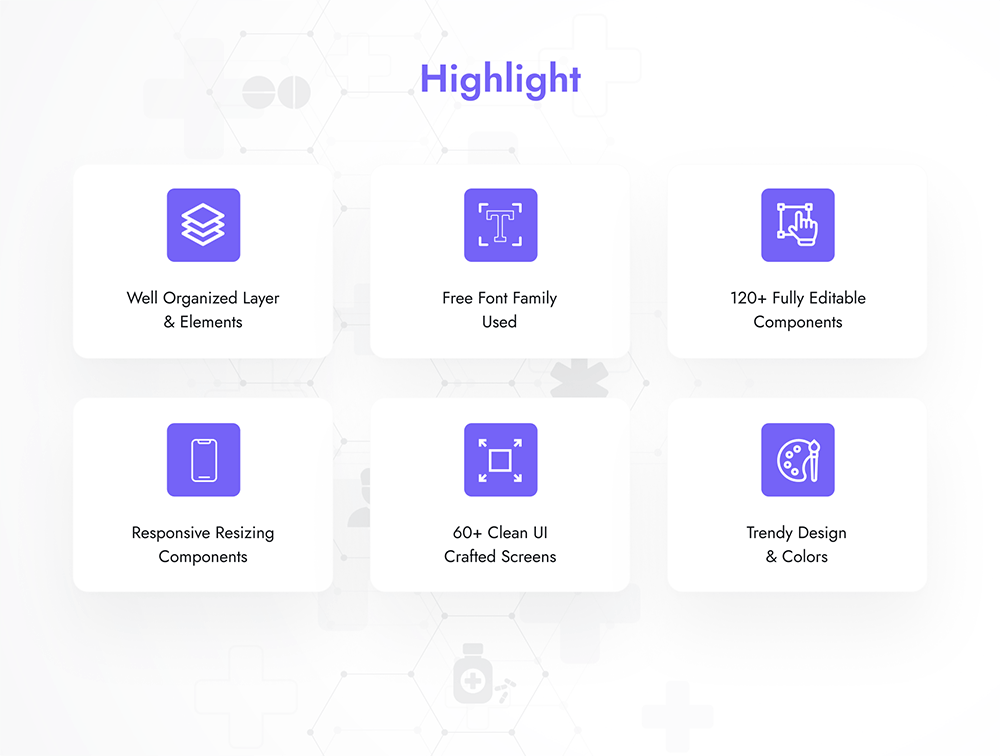 在线医生预约App应用程序UI套件 APP UI sucaiwan.com