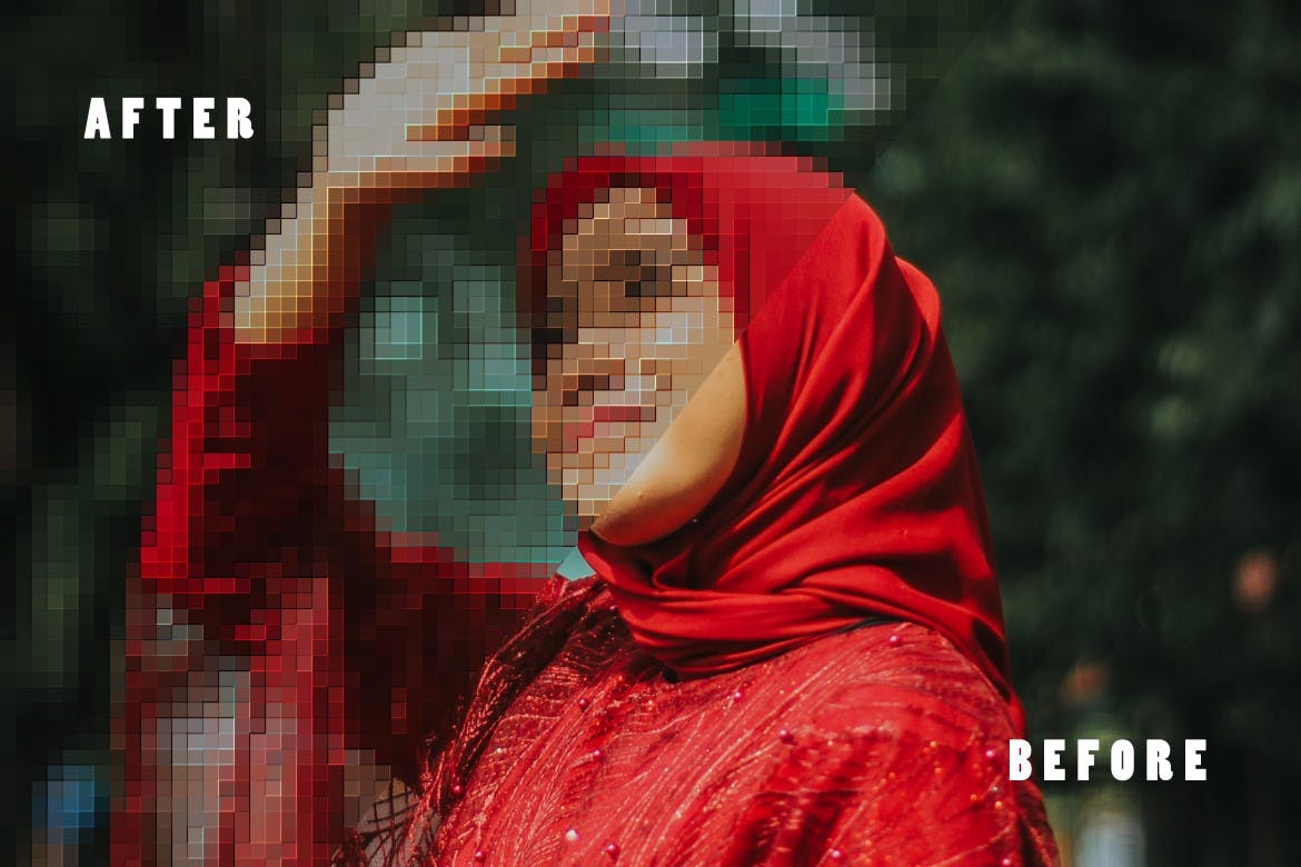 3D瓷砖马赛克照片效果 3D Tiles Photo Effect 插件预设 sucaiwan.com