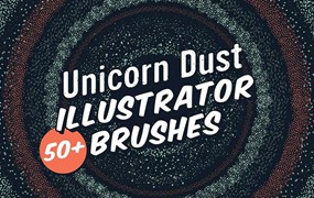 50个Illustrator散点画笔刷