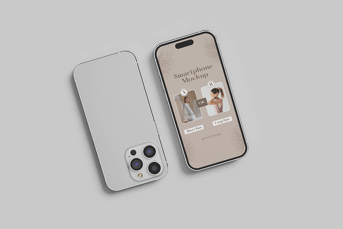 iPhone14苹果手机样机模板 iPhone 14 Mockup 样机素材 sucaiwan.com