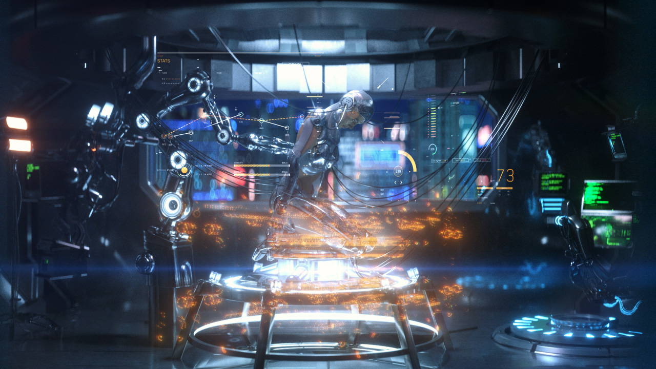 110+种赛博朋克全息潮流未来派科幻发光图形视频素材+音频素材 Bigfilms CYBERCITY Pack 影视音频 sucaiwan.com