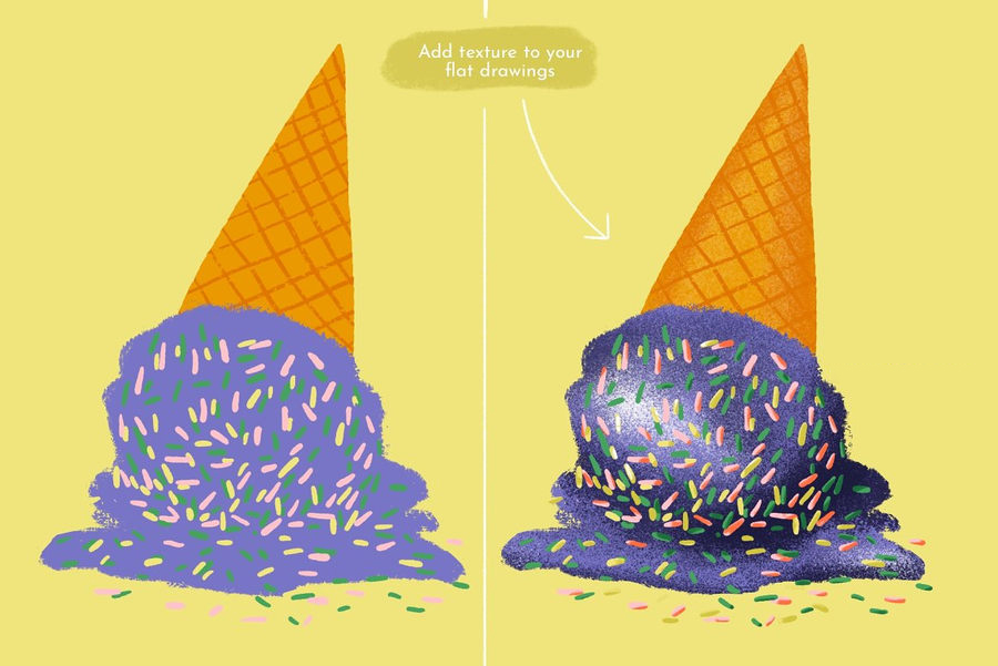 Procreate笔刷-20款颗粒Procreate纹理画笔笔刷素材 笔刷资源 sucaiwan.com
