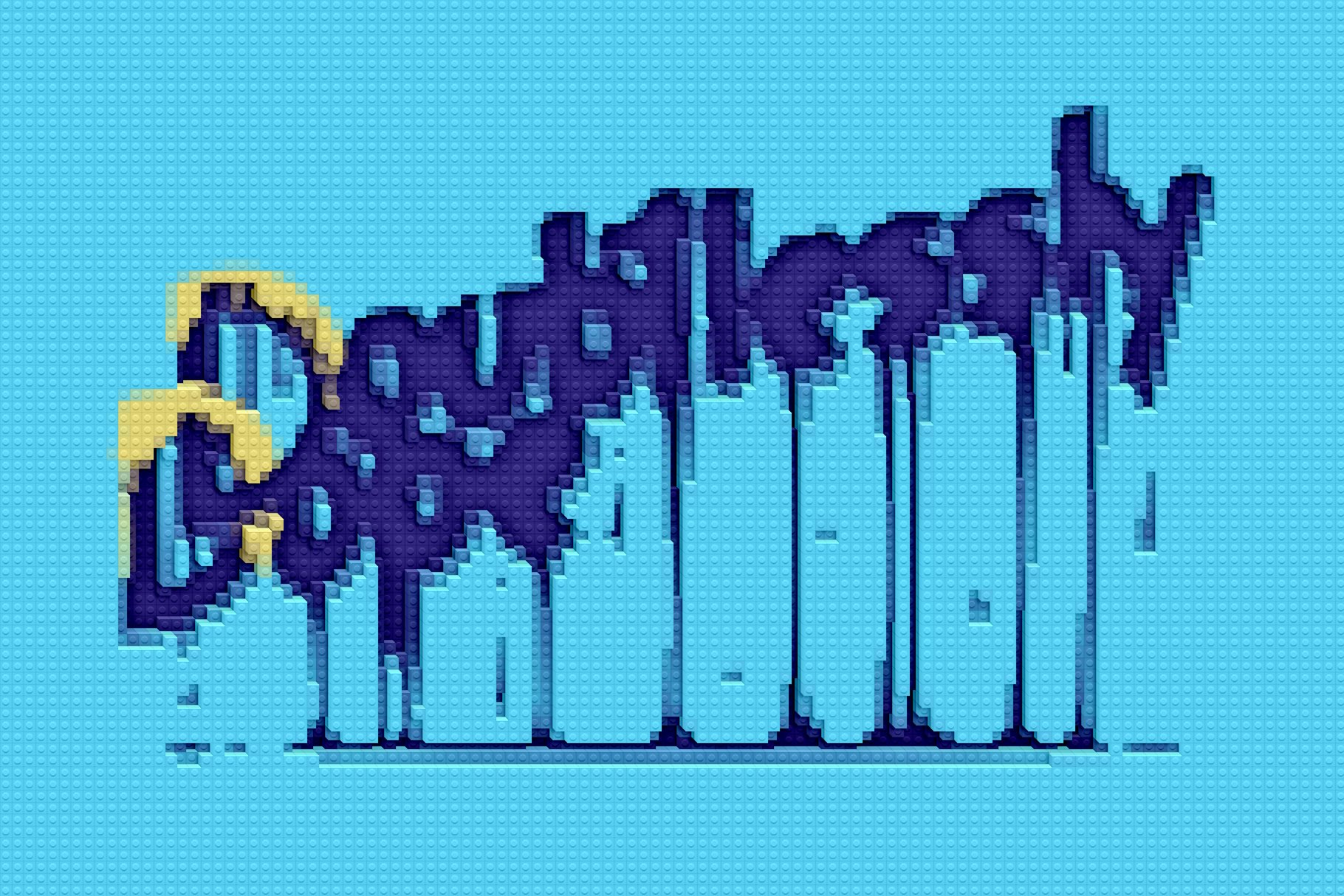 高质量复古乐高几何马赛克风格创意3D积木效果PS动作素材 BrickJoint Effect Action 插件预设 第5张-素材湾丨精选海外优质设计素材资源 高质量复古乐高几何马赛克风格创意3D积木效果PS动作素材 BrickJoint Effect Action 插件预设 sucaiwan.com