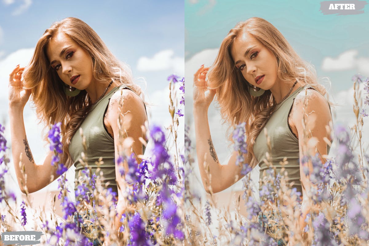 春季光芒Lightroom滤镜预设 Spring Glow Lightroom Presets Dekstop and Mobile 插件预设 sucaiwan.com