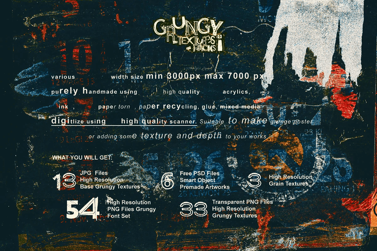 高质量废土暗黑风做旧血腥丙烯酸树脂墨水撕纸纹理素材合辑 Grungy Textures Packs 图片素材 第5张-素材湾丨精选海外优质设计素材资源 高质量废土暗黑风做旧血腥丙烯酸树脂墨水撕纸纹理素材合辑 Grungy Textures Packs 图片素材 sucaiwan.com