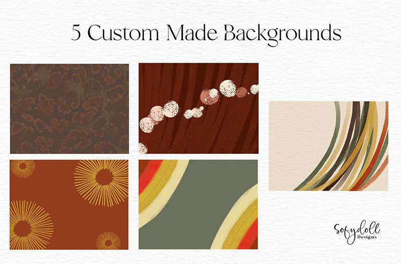 Procreate景观和纹理笔刷套装 笔刷资源 sucaiwan.com