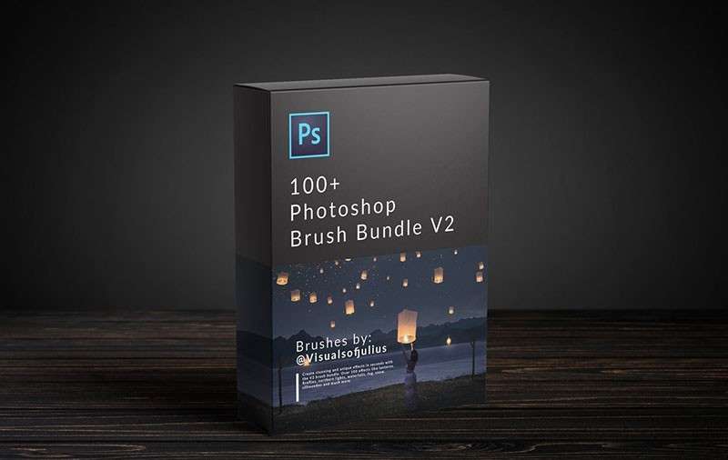 Photoshop自然景观特效笔刷，附视频教程 笔刷资源 sucaiwan.com