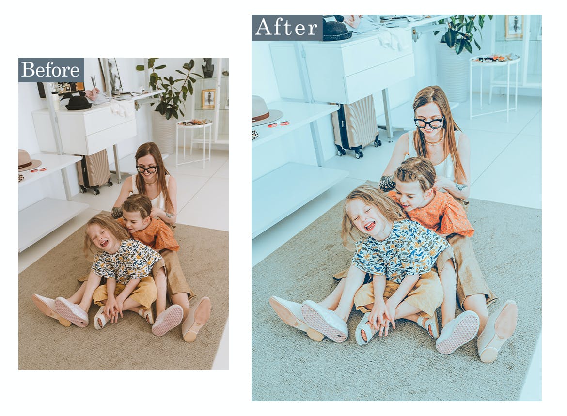 充满活力的滤镜效果PS动作 Vibrant Dream Photoshop Actions 插件预设 sucaiwan.com