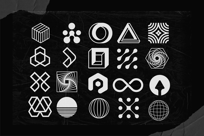 125款潮流抽象科幻几何矢量装饰图形徽标平面海报设计素材 125+ Abstract Futuristic Shapes 图片素材 第4张-素材湾丨精选海外优质设计素材资源 125款潮流抽象科幻几何矢量装饰图形徽标平面海报设计素材 125+ Abstract Futuristic Shapes 图片素材 sucaiwan.com