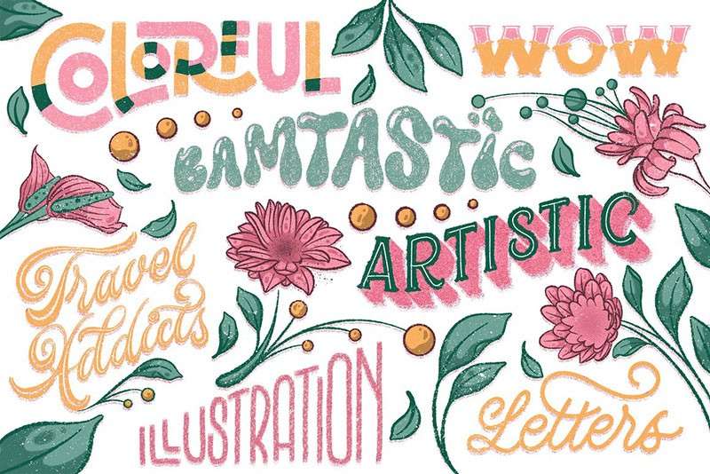 18个粗糙线条纹理PS笔刷 笔刷资源 sucaiwan.com