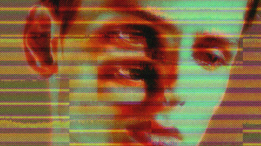 复古未来派老式CRT晶体管显示器失真像素故障艺术特效素材 CyberPsycho CRT Template 插件预设 sucaiwan.com