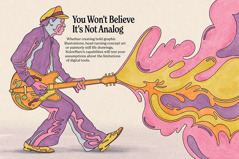 COPIC马克笔插画PS手绘笔刷 笔刷资源 sucaiwan.com