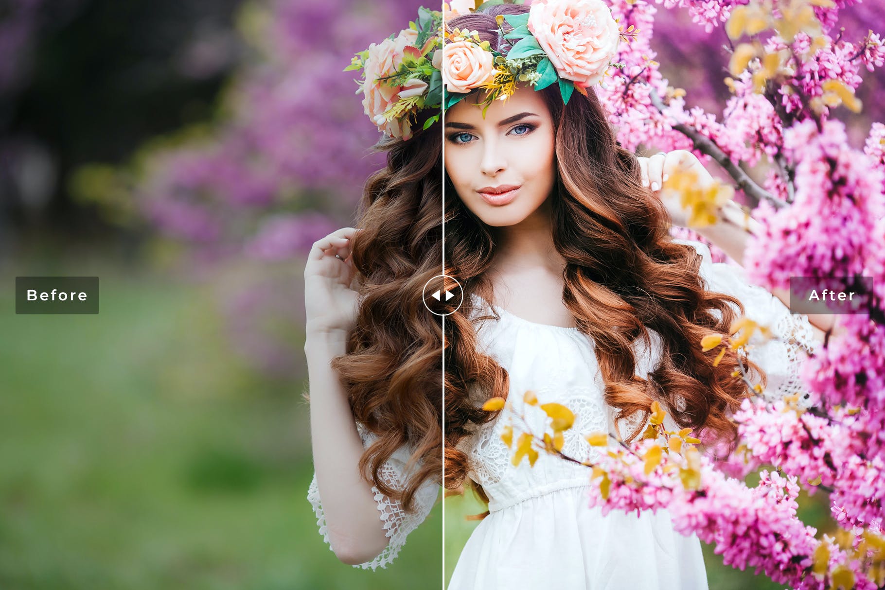 柔和春季玫瑰色滤镜后期处理lightroom预设 Spring Kiss Mobile & Desktop Lightroom Presets 插件预设 第4张-素材湾丨精选海外优质设计素材资源 柔和春季玫瑰色滤镜后期处理lightroom预设 Spring Kiss Mobile & Desktop Lightroom Presets 插件预设 sucaiwan.com