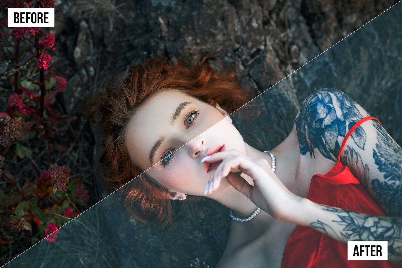 现代肖像人物照片调色PS动作 Modern Portrait Action 插件预设 sucaiwan.com