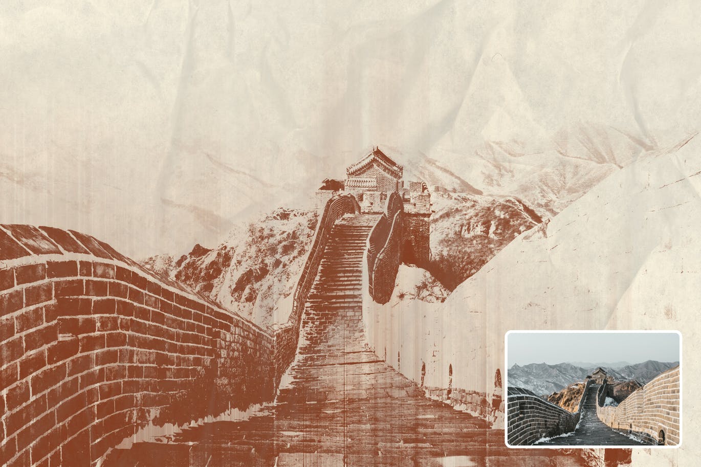 复古彩色打印照片效果处理PS动作 Color Print Photoshop Action 插件预设 sucaiwan.com