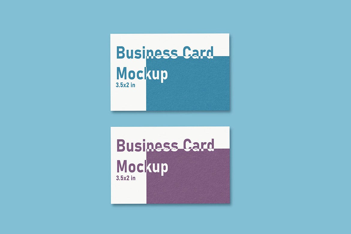 商业企业品牌展示名片样机素材 Business Card Mockups 样机素材 sucaiwan.com
