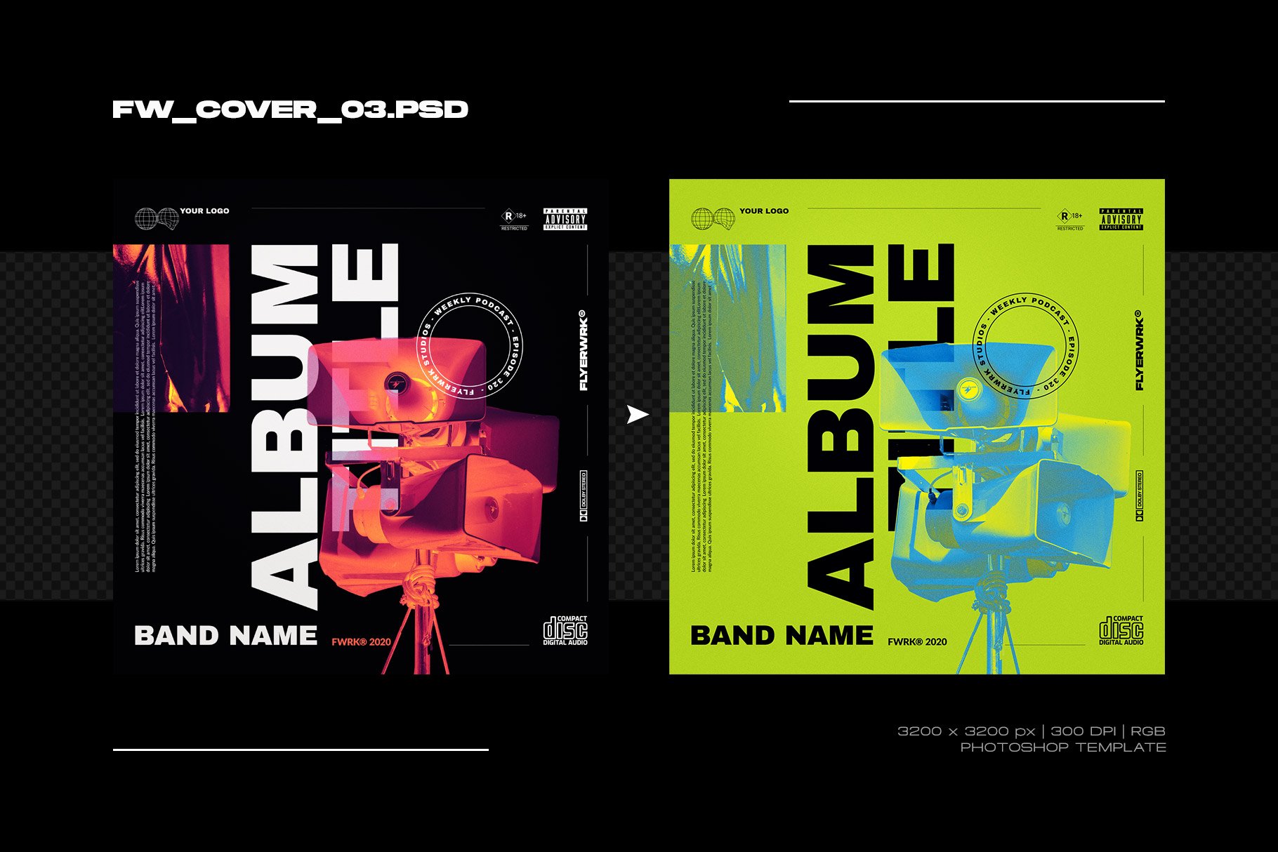 Flyerwrk 高级创意大胆艺术魅力封面设计Photoshop模板 COVER DESIGNS VOL.01 图片素材 第4张-素材湾丨精选海外优质设计素材资源 Flyerwrk 高级创意大胆艺术魅力封面设计Photoshop模板 COVER DESIGNS VOL.01 图片素材 sucaiwan.com