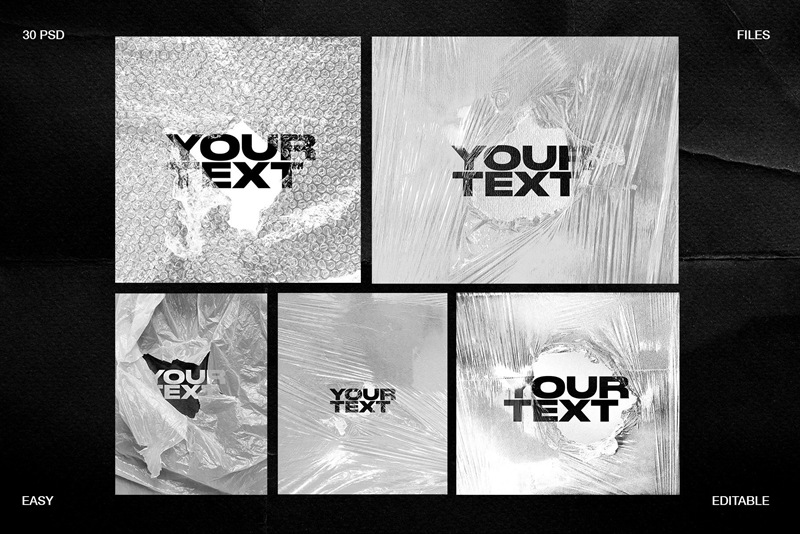 30个高分辨率塑料保鲜膜纹理样机模板独特集合 30 PSD Plastic Mockup Templates 样机素材 第12张-素材湾丨精选海外优质设计素材资源 30个高分辨率塑料保鲜膜纹理样机模板独特集合 30 PSD Plastic Mockup Templates 样机素材 sucaiwan.com