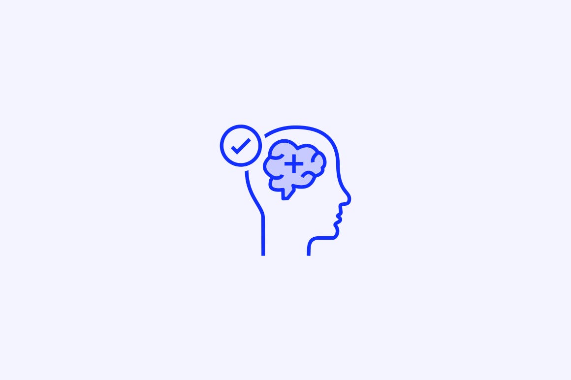 20个心理学线条样式矢量图标 20 Psychology Icons 图标素材 sucaiwan.com