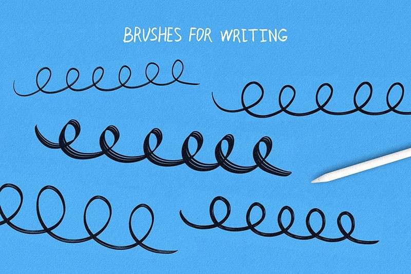 20个儿童绘本手绘Procreate笔刷 笔刷资源 sucaiwan.com