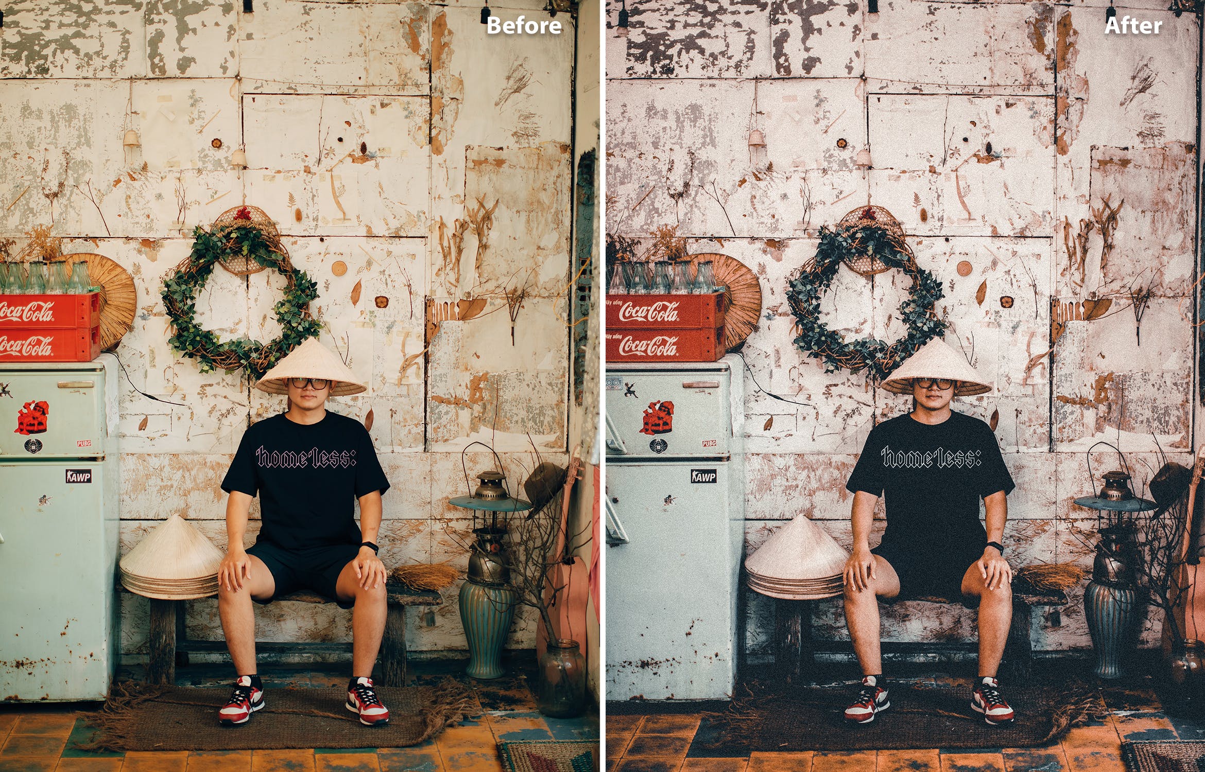 颗粒胶片效果LR调色预设 Film Grain Pack | Deluxe Edition for Mobile and PC 插件预设 sucaiwan.com