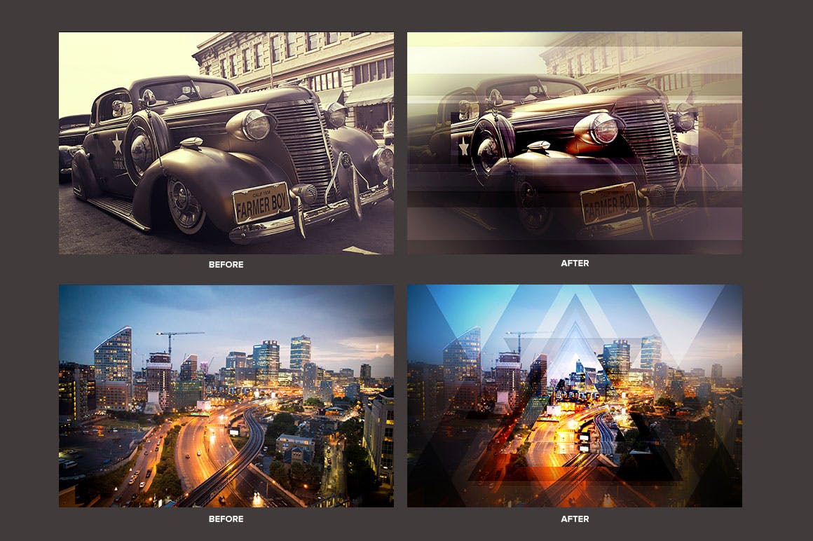 复杂几何形状遮罩效果模板 Geometric Overlays (Mask Effects) 插件预设 sucaiwan.com