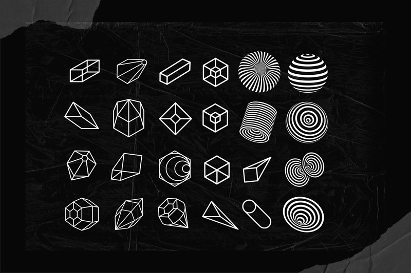125款潮流抽象科幻几何矢量装饰图形徽标平面海报设计素材 125+ Abstract Futuristic Shapes 图片素材 第5张-素材湾丨精选海外优质设计素材资源 125款潮流抽象科幻几何矢量装饰图形徽标平面海报设计素材 125+ Abstract Futuristic Shapes 图片素材 sucaiwan.com