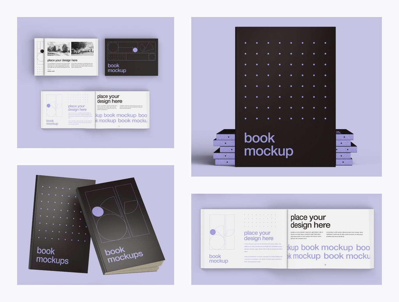 书籍效果图展示样机 Book Mockups 样机素材 sucaiwan.com