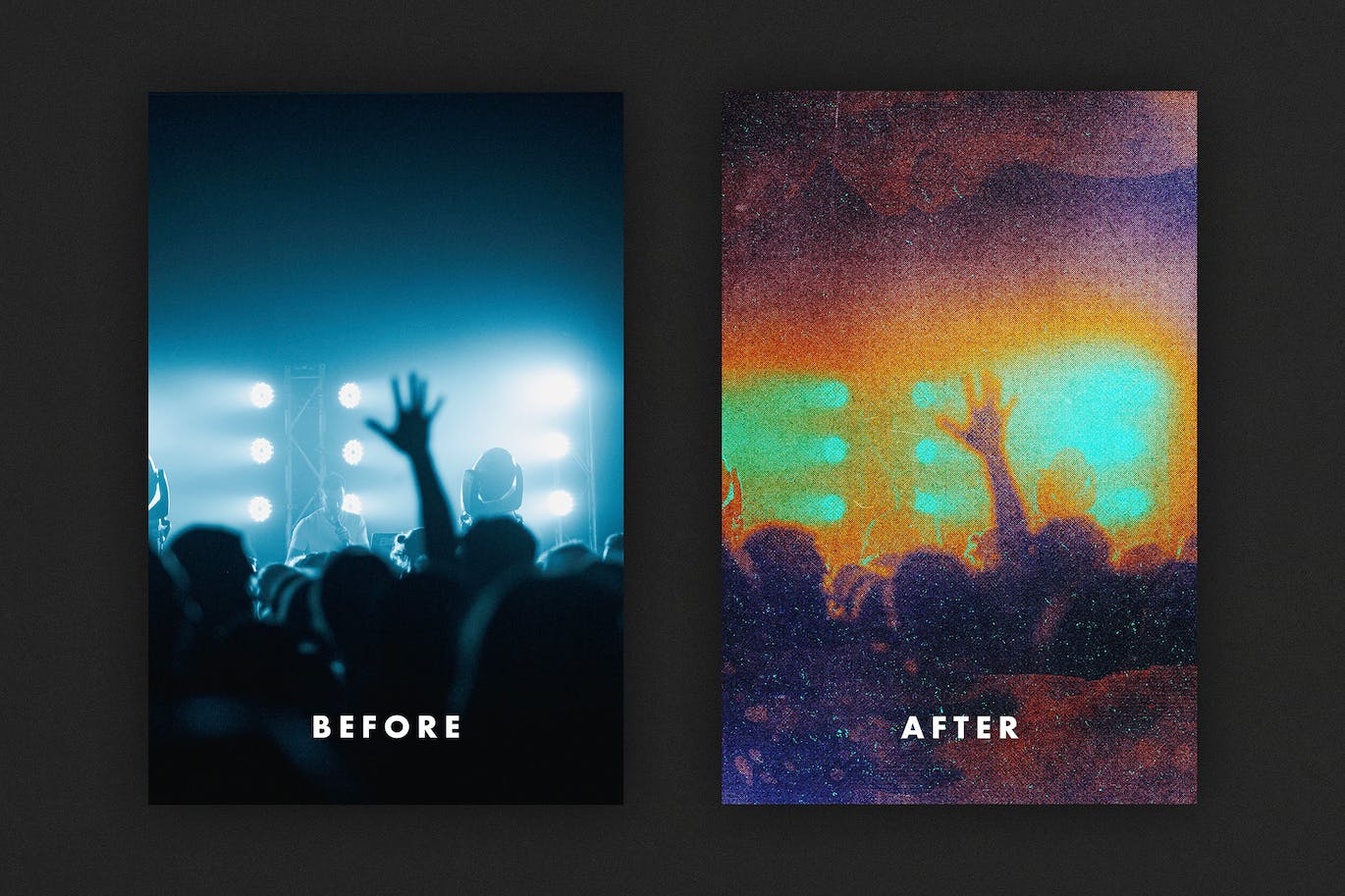 粒状织物照片效果PS图层样式 Grainy Fabric Photo Effect 插件预设 sucaiwan.com