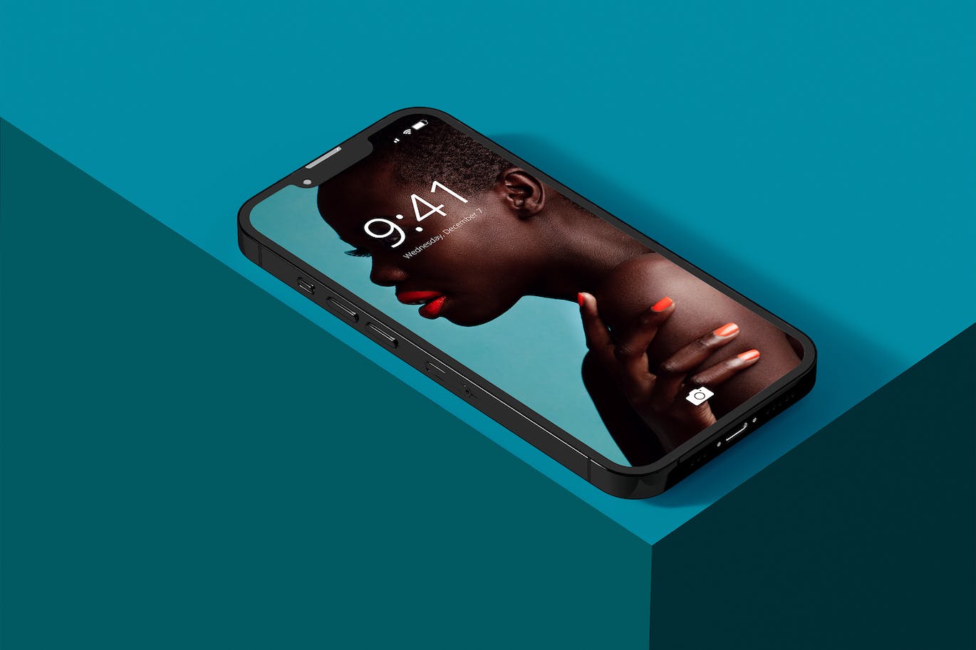 智能手机iPhone屏幕设计样机v4 Smartphone Screen Design Mockup 样机素材 sucaiwan.com