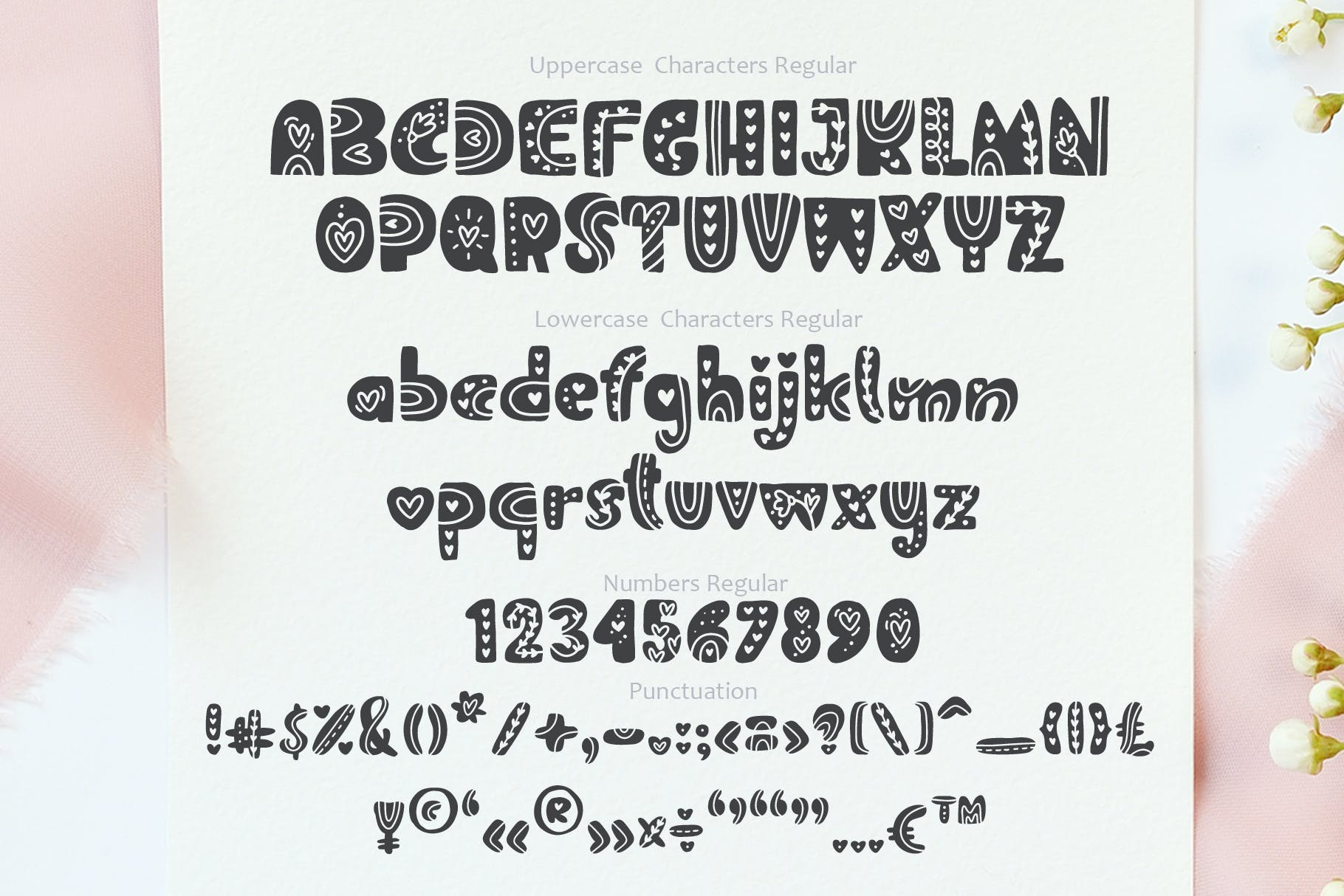 春季情人节手绘字体素材 Love Is Spring Hand Drawn Font 设计素材 第5张-素材湾丨精选海外优质设计素材资源 春季情人节手绘字体素材 Love Is Spring Hand Drawn Font 设计素材 sucaiwan.com