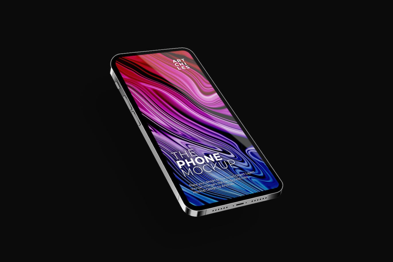 全面屏幕手机样机 Phone Screen Mockup 样机素材 sucaiwan.com