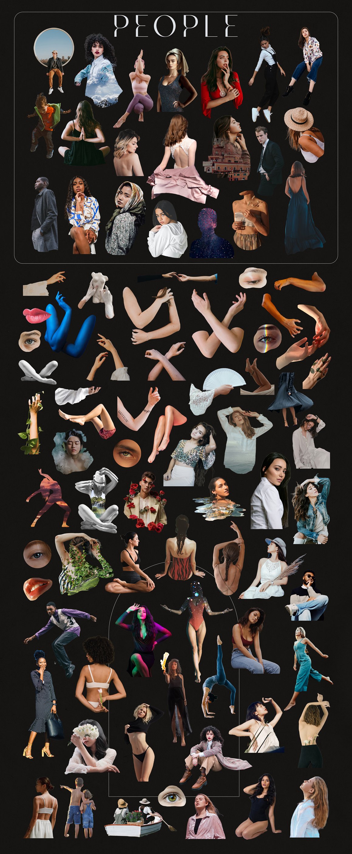 复古蒸汽波植物动物鸟蝴蝶人物花草树木建筑PNG免抠图合集包 Sweven – Collage Creator 图片素材 第3张-素材湾丨精选海外优质设计素材资源 复古蒸汽波植物动物鸟蝴蝶人物花草树木建筑PNG免抠图合集包 Sweven – Collage Creator 图片素材 sucaiwan.com