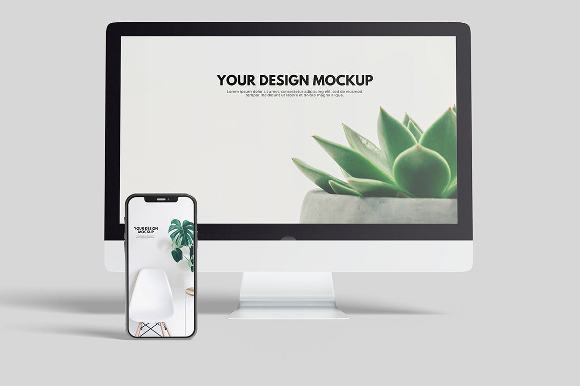 苹果产品多设备屏幕样机 Multi Device Mockup 样机素材 sucaiwan.com