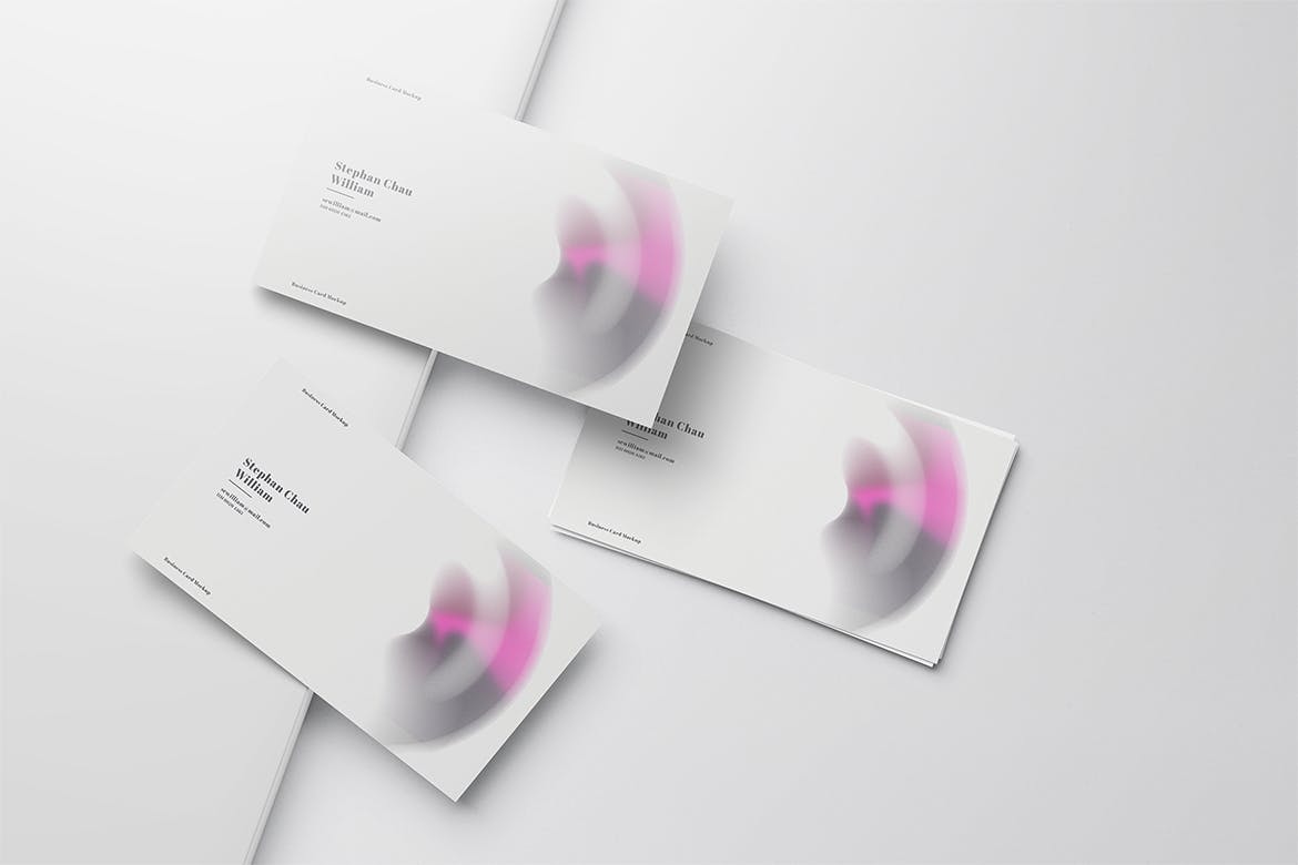 商业名片设计样机模板v3 Business Card Mockup V3 样机素材 sucaiwan.com