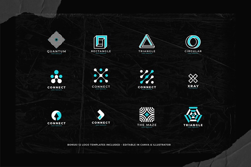 125款潮流抽象科幻几何矢量装饰图形徽标平面海报设计素材 125+ Abstract Futuristic Shapes 图片素材 第13张-素材湾丨精选海外优质设计素材资源 125款潮流抽象科幻几何矢量装饰图形徽标平面海报设计素材 125+ Abstract Futuristic Shapes 图片素材 sucaiwan.com