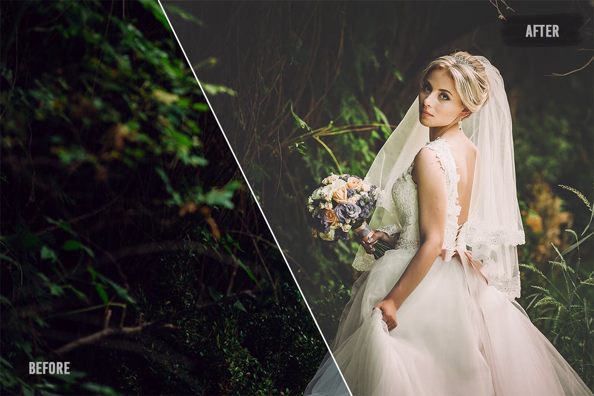 50款仙境婚礼照片后期调色Lightroom预设 50 Wonderland Wedding Lightroom Presets 插件预设 第8张-素材湾丨精选海外优质设计素材资源 50款仙境婚礼照片后期调色Lightroom预设 50 Wonderland Wedding Lightroom Presets 插件预设 sucaiwan.com