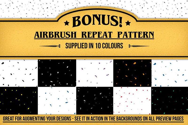 15个Illustrator喷枪散点笔刷 笔刷资源 sucaiwan.com