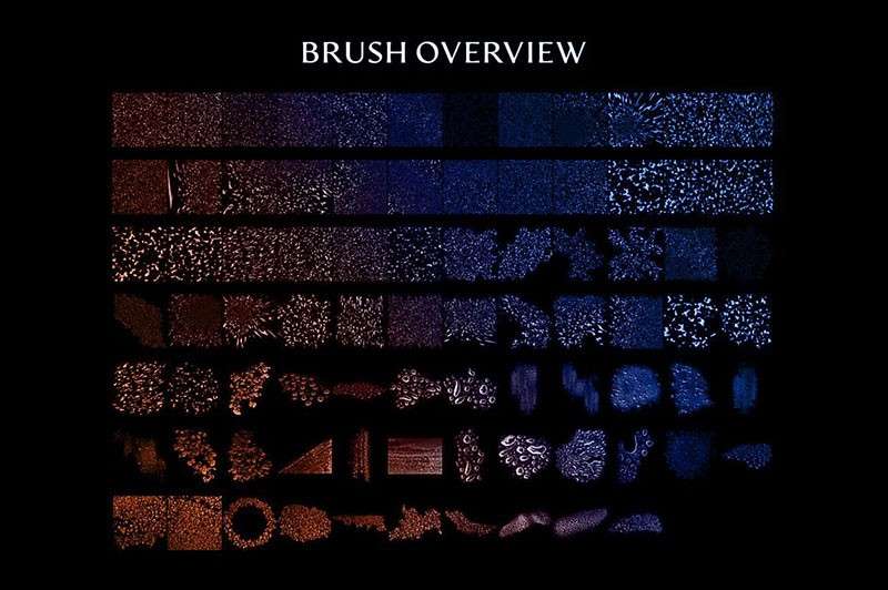 80个玻璃水滴效果笔刷套装 笔刷资源 第2张-素材湾丨精选海外优质设计素材资源 80个玻璃水滴效果笔刷套装 笔刷资源 sucaiwan.com