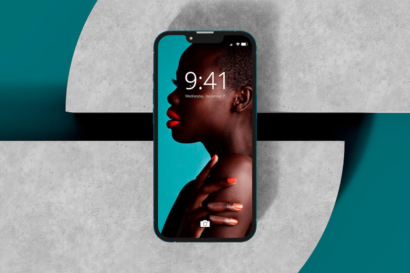 智能手机iPhone屏幕设计样机v3 Smartphone Screen Design Mockup 样机素材 sucaiwan.com