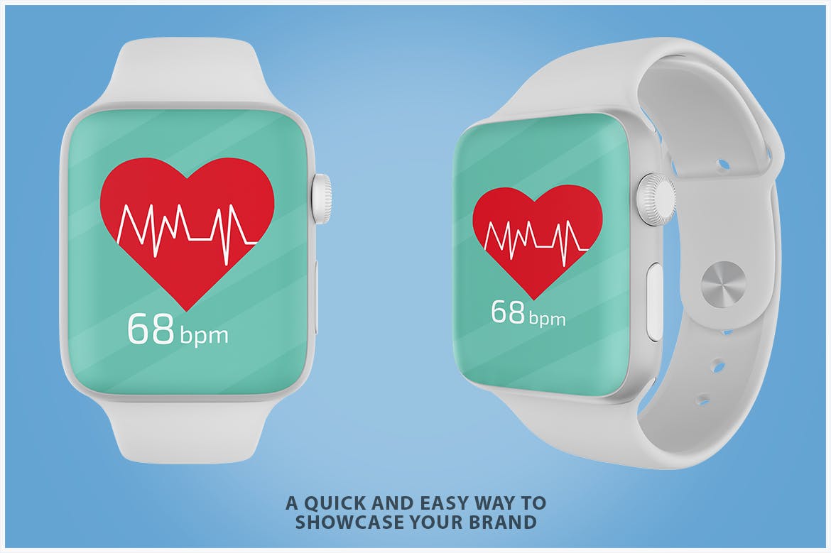 智能手表Watch样机 Smart Watch Mockup PSD 样机素材 sucaiwan.com