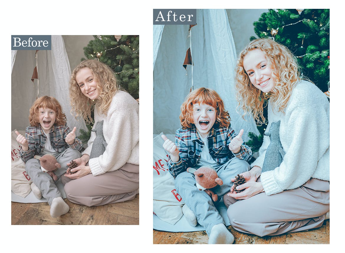 充满活力的滤镜效果PS动作 Vibrant Dream Photoshop Actions 插件预设 sucaiwan.com