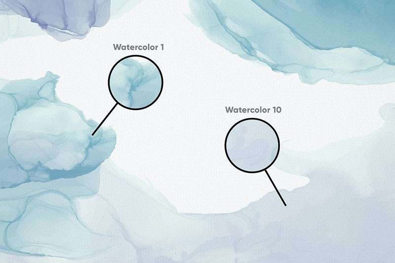 Procreate自然效果水彩画笔 笔刷资源 sucaiwan.com